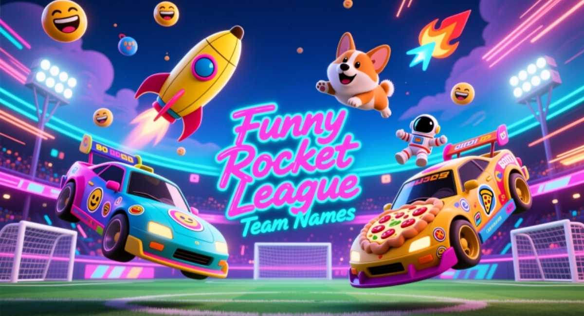 Funny Rocket League Team Names: Clever, Hilarious & Unique Ideas for Your Squad