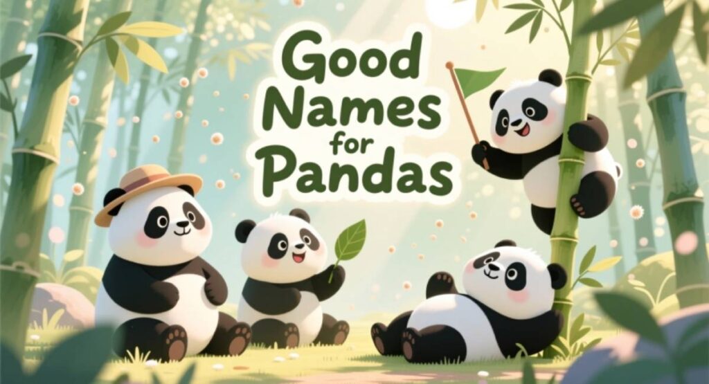 Good Names for Pandas