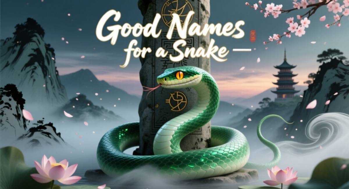 Good Names for a Snake: Cute, Funny, Unique Ideas for Every Pet Snake