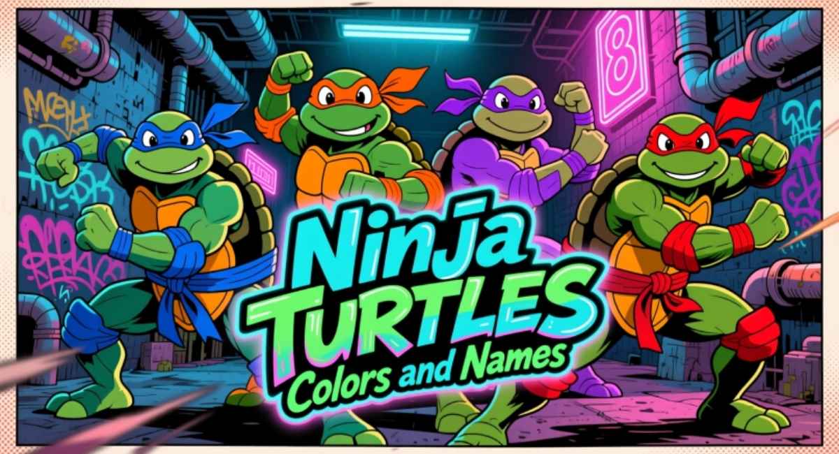 Ninja Turtles Colors and Names: Full Guide to Leonardo, Michelangelo & More