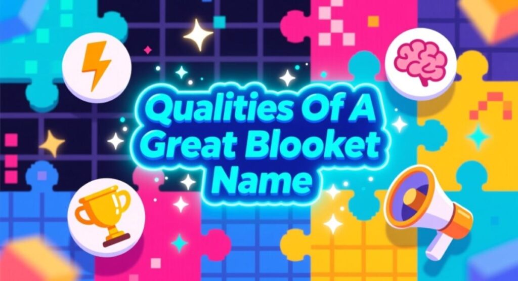 Qualities Of A Great Blooket Name