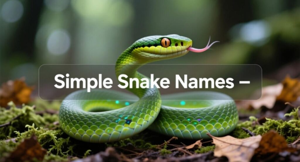 Simple Snake Names