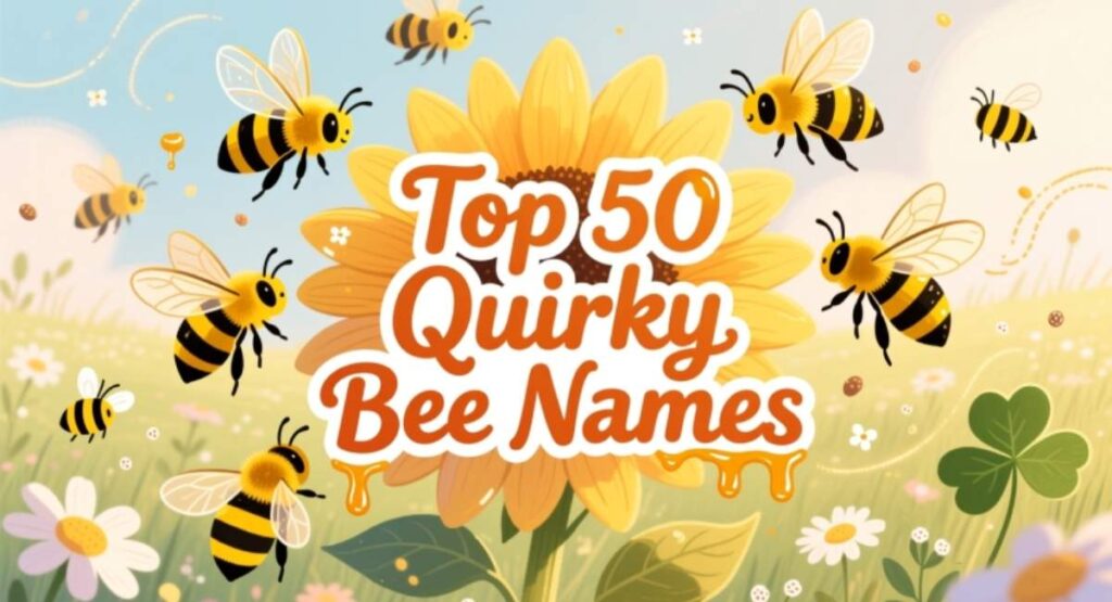 Top 50 Quirky Bee Names