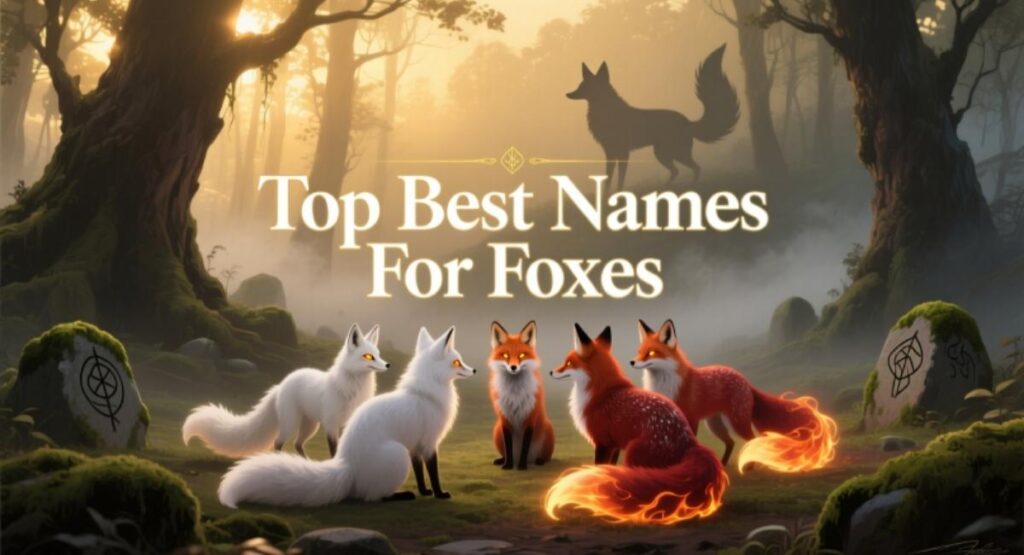 Top Best Names For Foxes