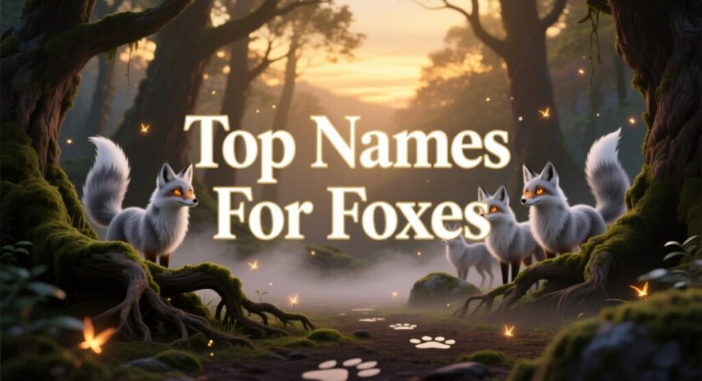 Top Names For Foxes – Cute, Clever, Unique Names For Every Fox Personality