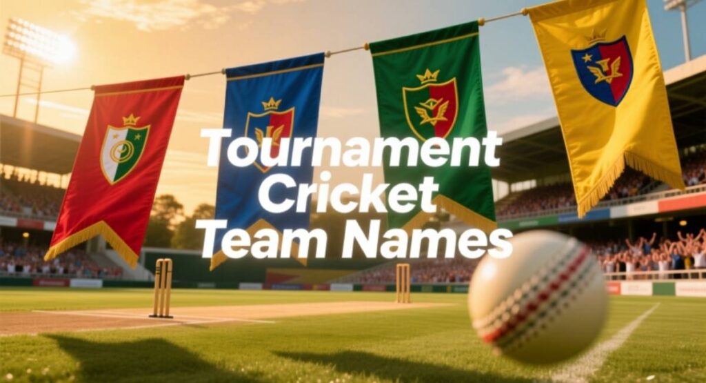 Tournament Cricket Team Names