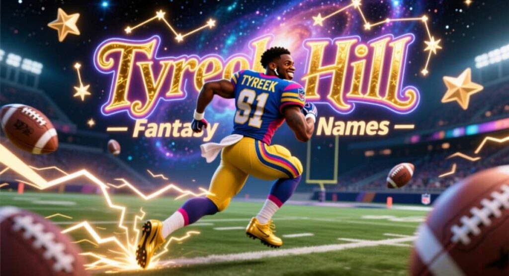 Tyreek Hill Fantasy Names