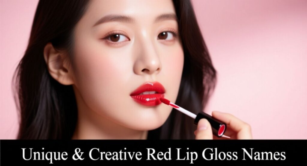 Unique & Creative Red Lip Gloss Names