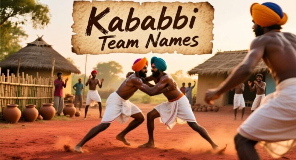 Village Kabaddi Team Names