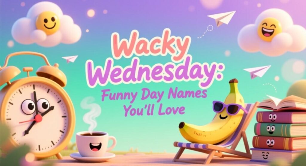 Wacky Wednesday: Funny Day Names You’ll Love