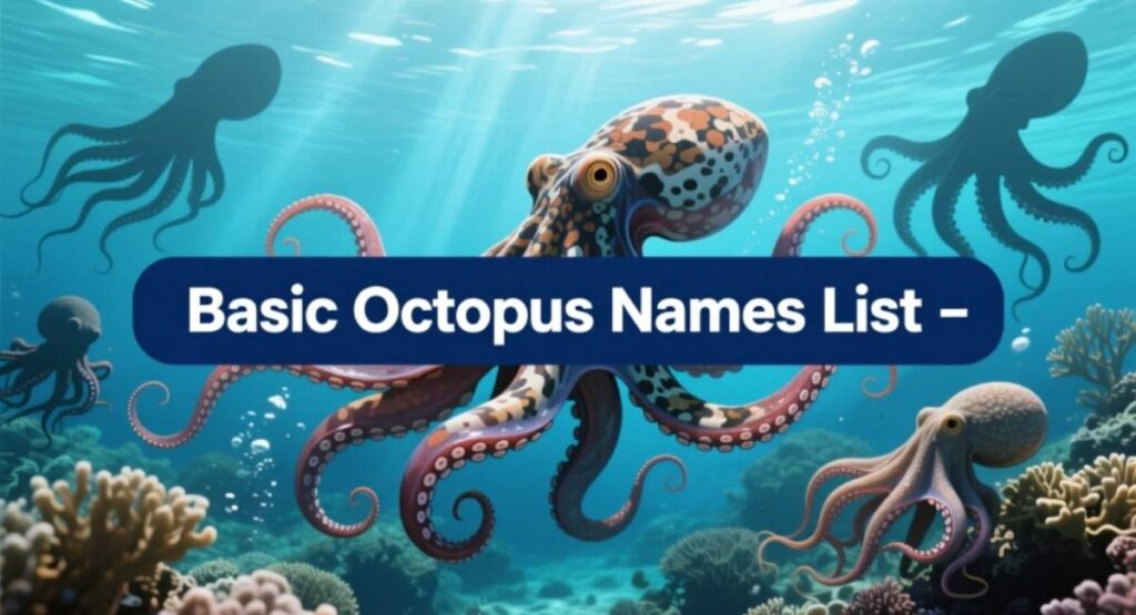 Basic Octopus Names List
