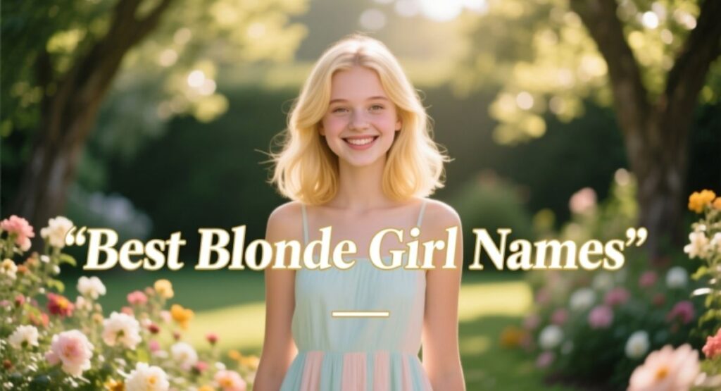 Best Blonde Girl Names
