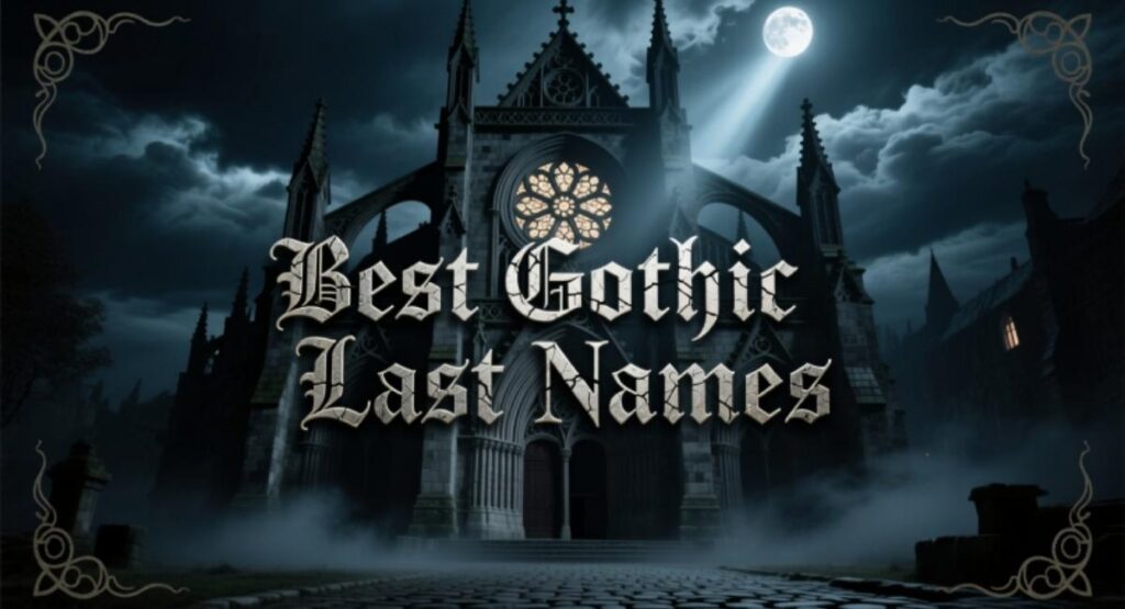 Best Gothic Last Names