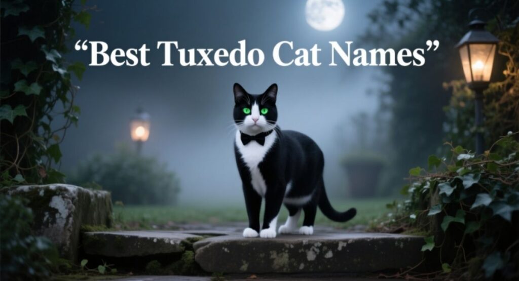 Best Tuxedo Cat Names: Cute, Funny & Elegant Ideas for Your Black-and-White Cat