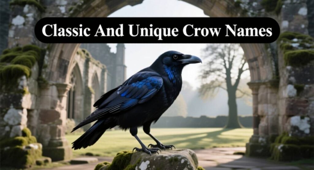 Classic And Unique Crow Names