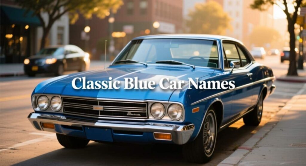 Classic Blue Car Names