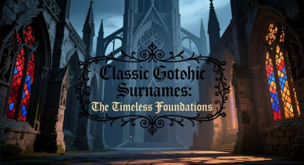 Classic Gothic Surnames: The Timeless Foundations