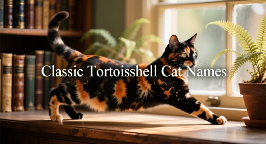 Classic Tortoiseshell Cat Names
