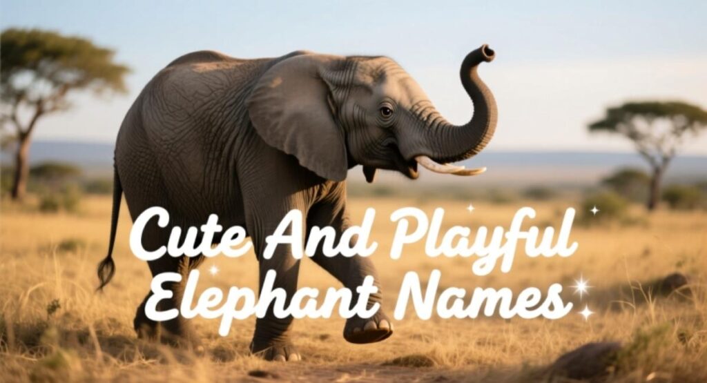 Cute And Playful Elephant Names