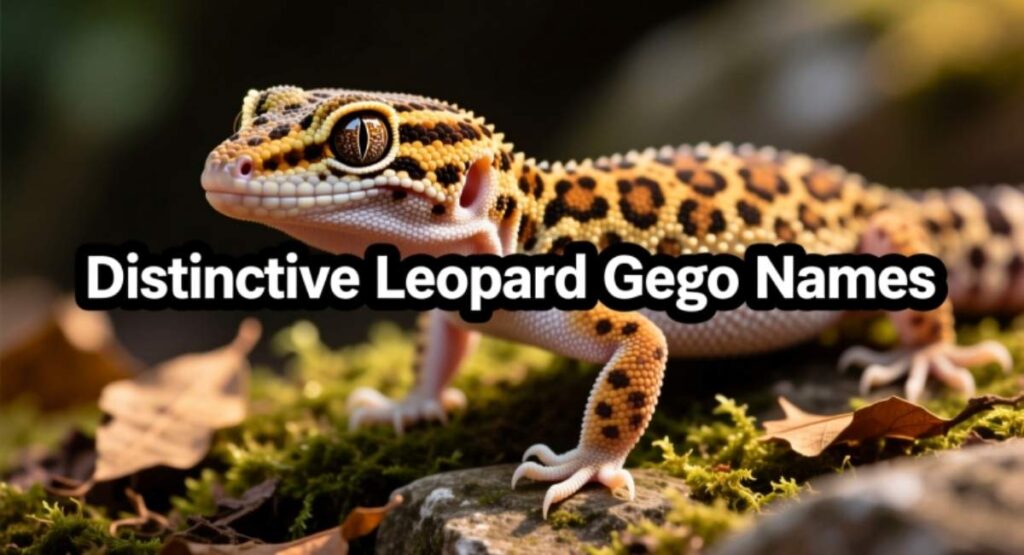 Distinctive Leopard Gecko Names