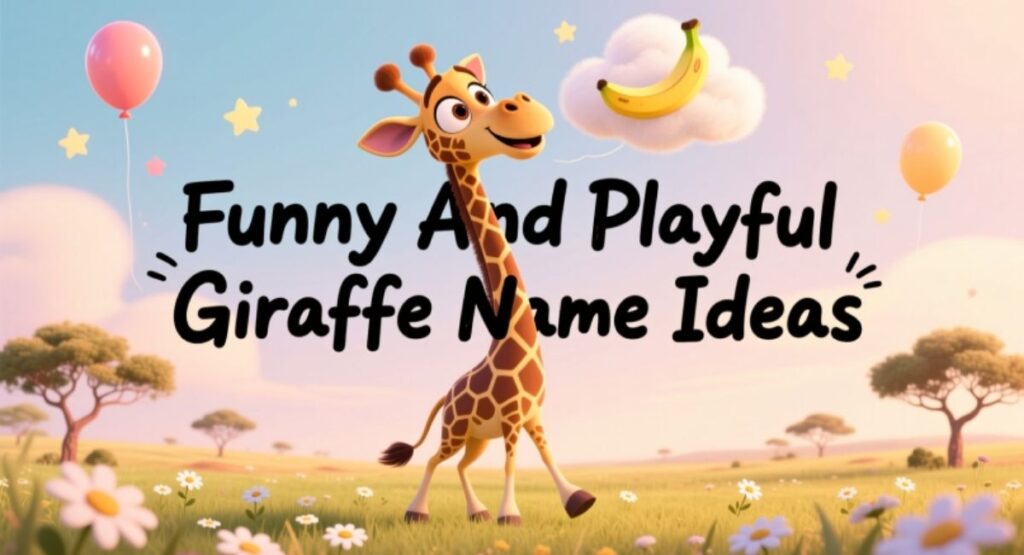 Funny And Playful Giraffe Name Ideas