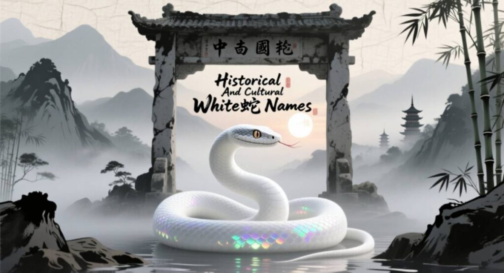 Historical And Cultural White Snake Names