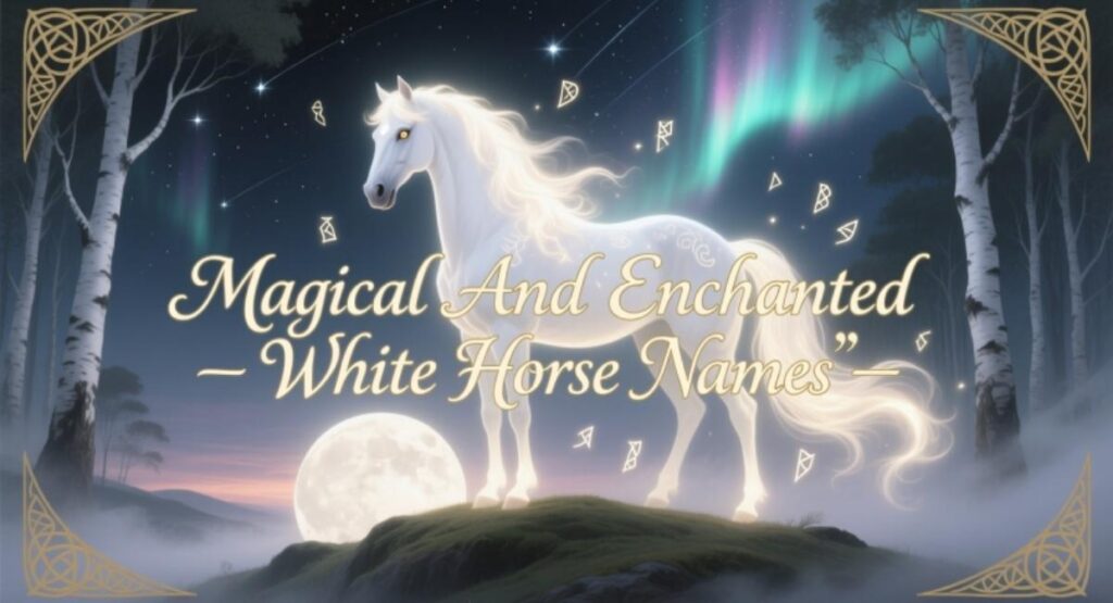 Magical And Enchanted White Horse Names