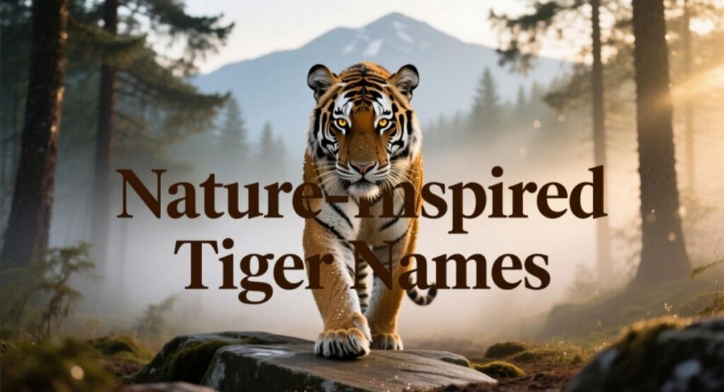 Nature-Inspired Tiger Names