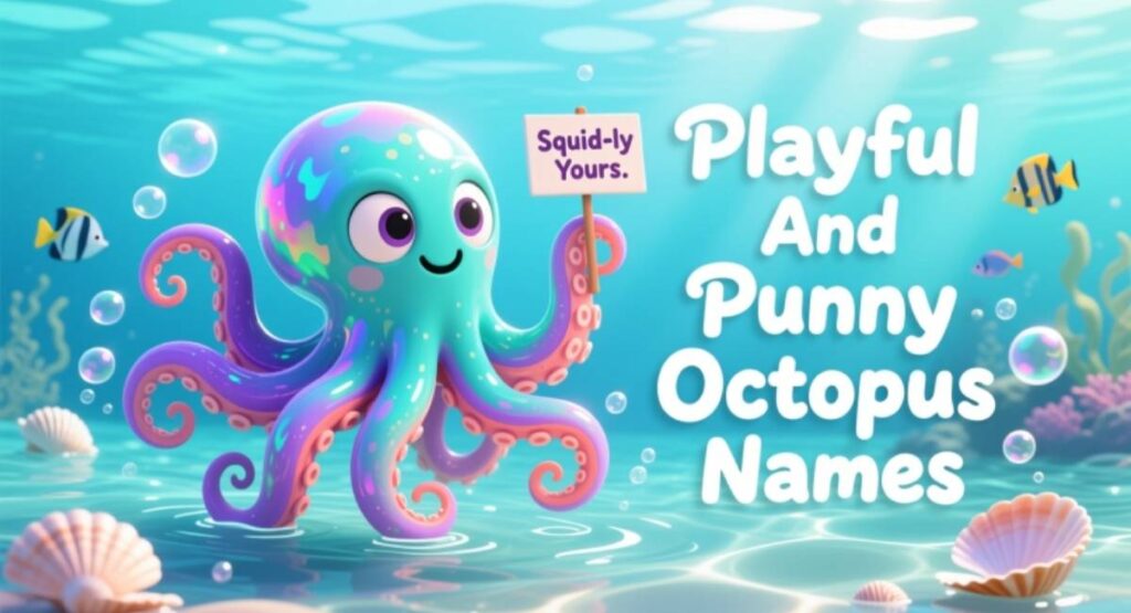 Playful And Punny Octopus Names
