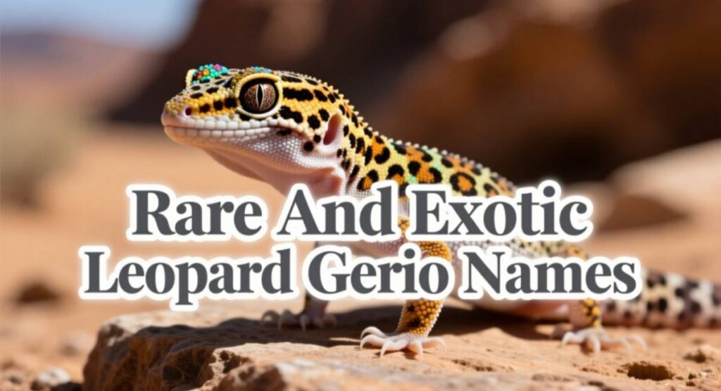 Rare And Exotic Leopard Gecko Names