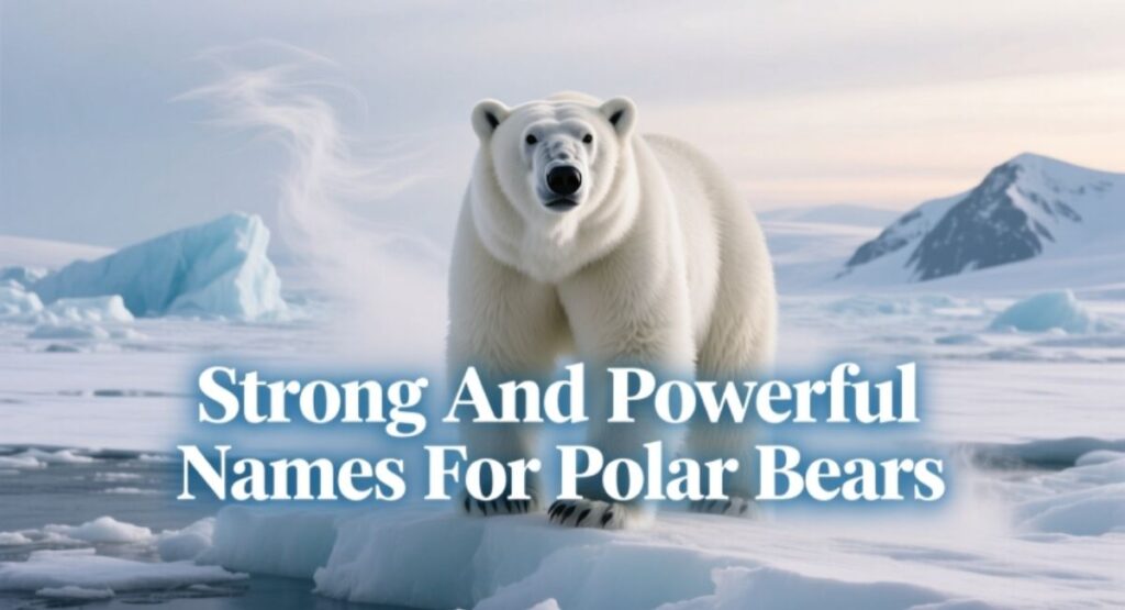 Strong And Powerful Names For Polar Bears