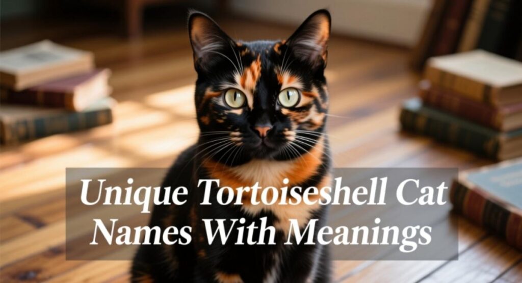 Unique Tortoiseshell Cat Names With Meanings